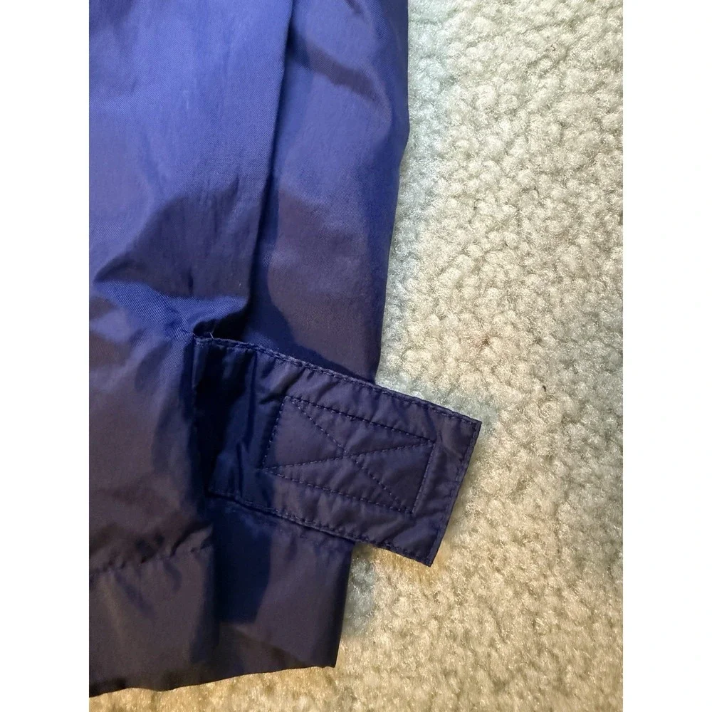 Vintage Y2K Adidas Navy Blue Yellow Stripes Nylon Windbreaker Pants size 2XL